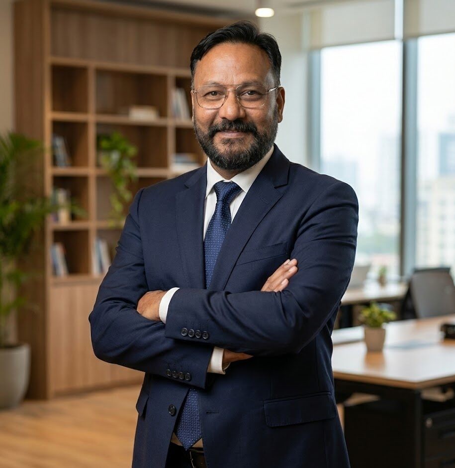Portrait of Jitendra Kumar Gupta, Founder & Director of Hope Commoners Foundation.